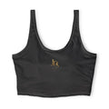 JDS Activewear Women's Sports Bra – Black Performance Crop Top